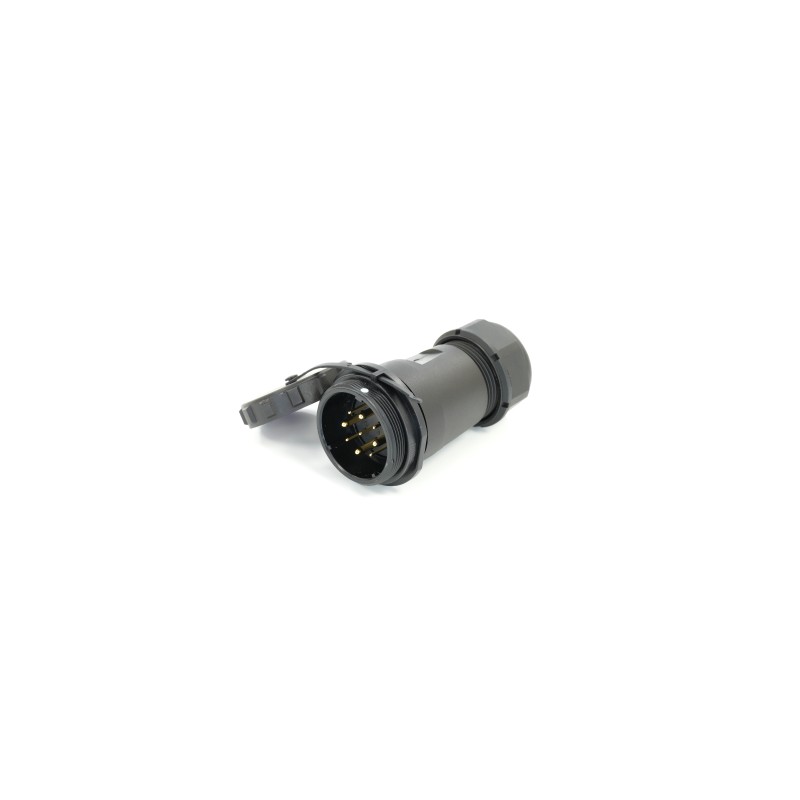 1 pcs - RS PRO Circular Connector, 9 Contacts, Cable Mount, 29 mm Connector, Plug, Male, IP68