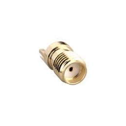 1 pcs : CONSMA023.031-G - RF Connectors / Coaxial Connectors SMA, Edge Mount, Female Receptacle, 0.031' PCB Mount, Gold