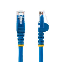 1 pcs - StarTech.com Cat6 Straight Male RJ45 to Straight Male RJ45 Ethernet Cable, U/UTP, Blue LSZH Sheath, 3m, Low Smoke Zero