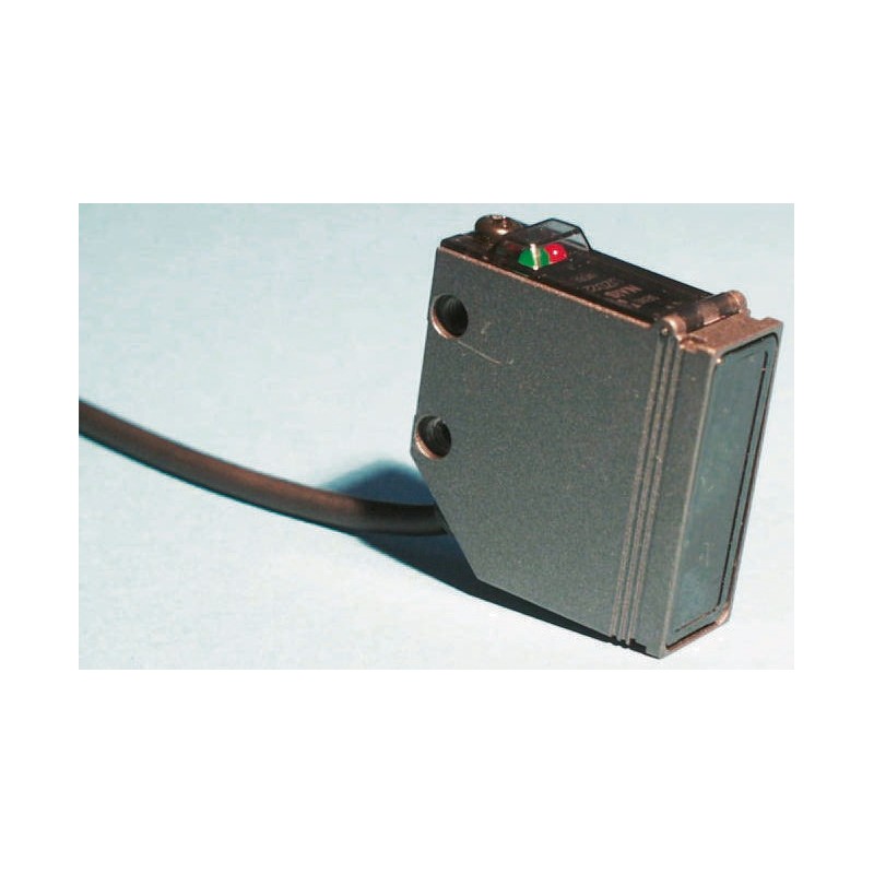 1 pcs - Panasonic Retroreflective Photoelectric Sensor, Block Sensor, 50 mm - 200 mm Detection Range