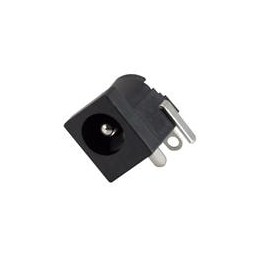 1 pcs : KLDHCX-0202-BP-LT - DC Power Connectors Pwr Jack 2.5mmDia Hi Curr w/LokType