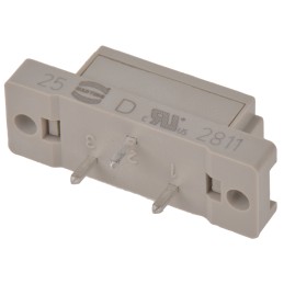 1 pcs - Harting 3 Way 10.16mm Pitch, 1 Row, Straight DIN 41612 Connector, Socket