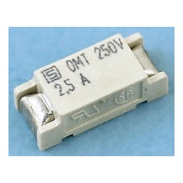 10 pcs - SchurterSMD Non Resettable Fuse 750mA, 250V ac
