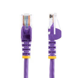 1 pcs - Startech Cat5e Male RJ45 to Male RJ45 Ethernet Cable, U/UTP, Purple PVC Sheath, 7m, CM Rated