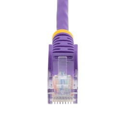 1 pcs - Startech Cat5e Male RJ45 to Male RJ45 Ethernet Cable, U/UTP, Purple PVC Sheath, 7m, CM Rated