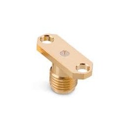 1 pcs : 60312412114517 - RF Connectors / Coaxial Connectors WR-SMA 2-HOLE FLANGE STRAIGHT RND POST