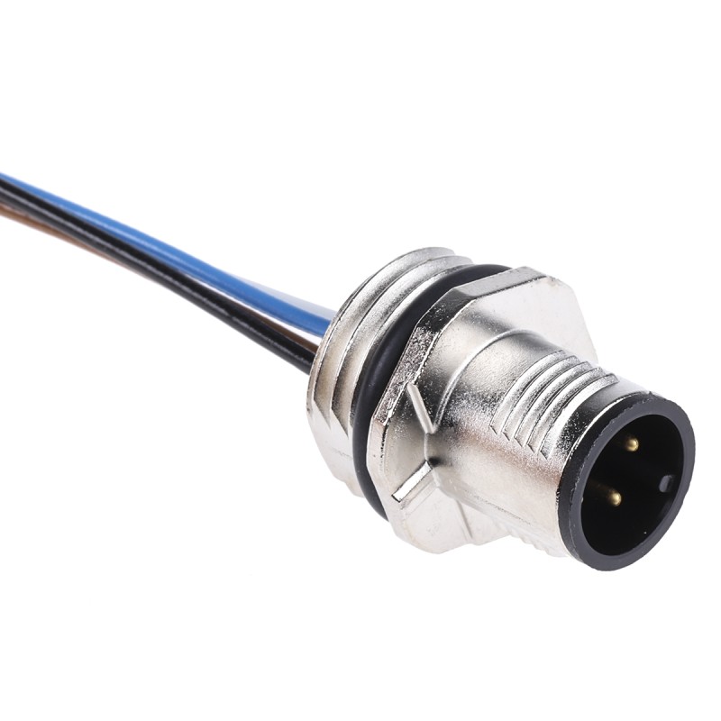 1 pcs - Phoenix Contact Straight Male 4 way M12 to Sensor Actuator Cable, 500mm