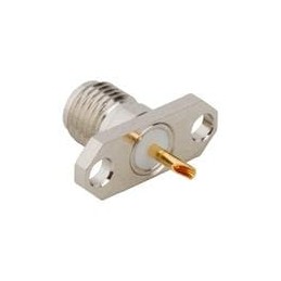 1 pcs : 901-9893-RFX - RF Connectors / Coaxial Connectors 2H FLNG JCK S/CUP Ni