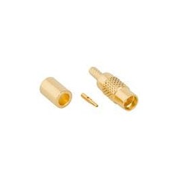 1 pcs : 262117 - RF Connectors / Coaxial Connectors MMCX ST CRIMP JACK 178, 196/U GOLD