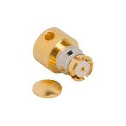 1 pcs : SMP-FR-C06-2 - RF Connectors / Coaxial Connectors RA SOLDER PLUG 047 SEMI-RIGID CABLE