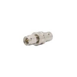 1 pcs : 242102 - RF Adapters - Between Series SMA PLUG TO BNC JACK ADAPTER