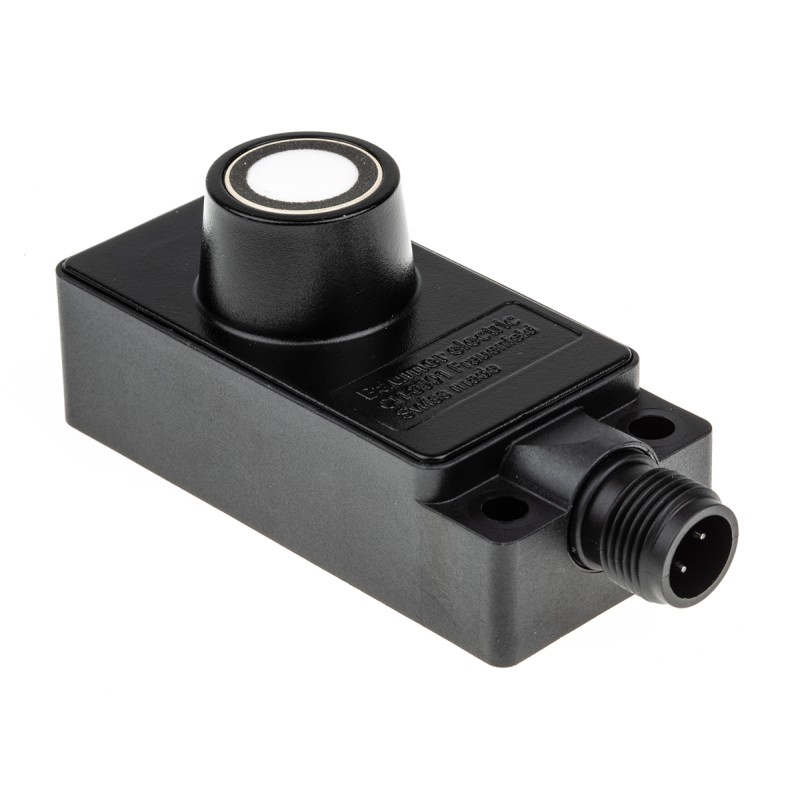1 pcs - Baumer Ultrasonic Block-Style Proximity Sensor, 100 - 1000 mm Detection, PNP Output, 12 - 30 V dc, IP67