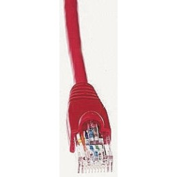 1 pcs - Brand-Rex Cat5e Straight Male RJ45 to Straight Male RJ45 Ethernet Cable, U/UTP, Red LSZH Sheath, 5m
