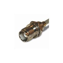 1 pcs : 122406 - RF Connectors / Coaxial Connectors TNC STRAIGHT JACK BULKHEAD CABLE S