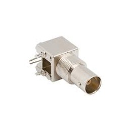 1 pcs : 112503 - RF Connectors / Coaxial Connectors BNC R/A PCB JACK METAL-75 OHM