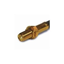 1 pcs : 132118 - RF Connectors / Coaxial Connectors SMA BLHD JACK RG-58 LMR195 B7806A GOLD