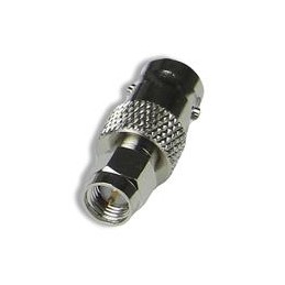 1 pcs : CT3387 - RF Adapters - Between Series BNC female to SMA male Adapter, 50ohm