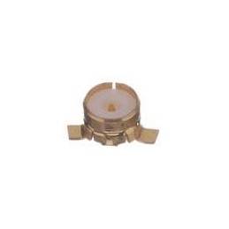 1 pcs : R210408012 - RF Connectors / Coaxial Connectors MMT / STRAIGHT MALE RECEPTACLE FOR PCB SMT TYPE - GOLD 0.2 - REEL OF 100
