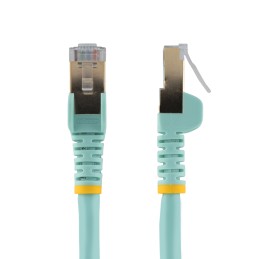 1 pcs - StarTech.com Cat6a Straight Male RJ45 to Straight Male RJ45 Ethernet Cable, STP, Light Blue, 1.5m, CMG Rated