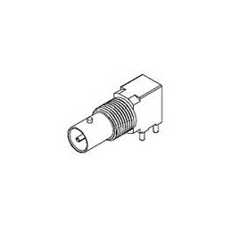 1 pcs : 73415-2202 - RF Connectors / Coaxial Connectors TPS JACK RA CB BH 75OHM