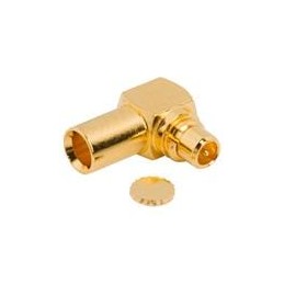 1 pcs : 262113 - RF Connectors / Coaxial Connectors MMCX R/A PLUG STANDARD CABLE