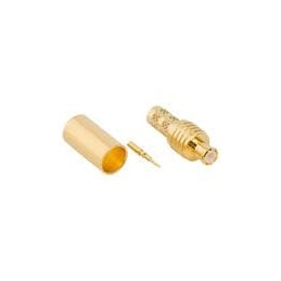 1 pcs : 252180 - RF Connectors / Coaxial Connectors MCX PLUG RG58U GOLD