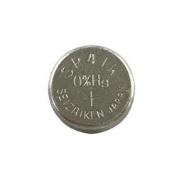 1 pcs : SR41W - Coin Cell Battery 0% Hg High Drain 1.55V, 45mAh