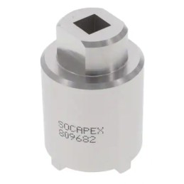 1 pcs - Amphenol Socapex Light Grey Nut for use with Castle Nut