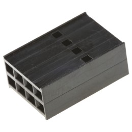 5 pcs - Molex, C-Grid III Female Connector Housing, 2.54mm Pitch, 8 Way, 2 Row