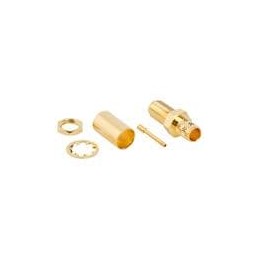1 pcs : 132241 - RF Connectors / Coaxial Connectors SMA BULKHEAD JACK RG8X GOLD