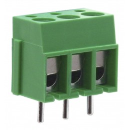 10 pcs - RS PRO PCB Terminal Block, 5-Contact, 5mm Pitch, Through Hole Mount, 1-Row, Screw Termination