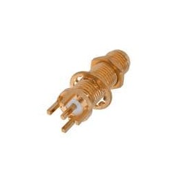 1 pcs : 142-0701-491 - RF Connectors / Coaxial Connectors STRAIGHT PC BLKHD JK