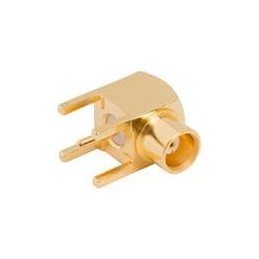 1 pcs : 919-119J-51AX - RF Connectors / Coaxial Connectors PC R/A JCK GLD