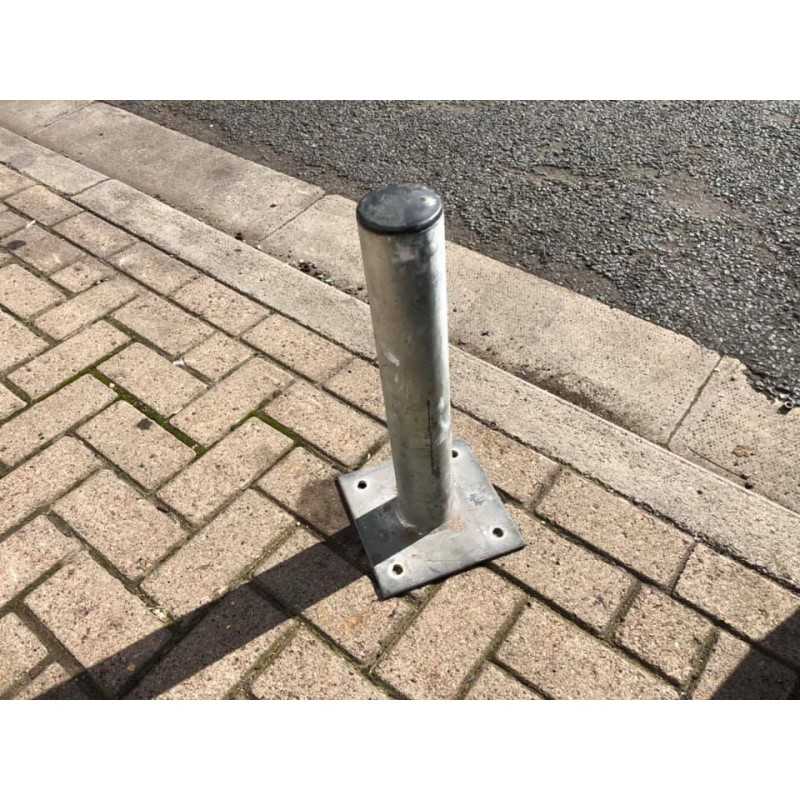 warehouse workshop galvanised crash barrier support for various use HEIGHT 48 CM