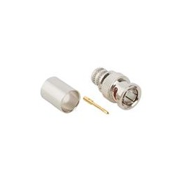 1 pcs : 112606 - RF Connectors / Coaxial Connectors BNC CRIMP PLUG RG11 14AWG B1859A
