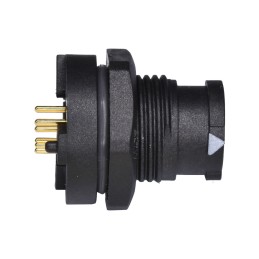 1 pcs - Amphenol 2 Pole Plug Plug Connector