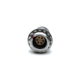 1 pcs - RS PRO Circular Connector, 6 Contacts, Panel Mount, M9 Connector, Socket, Female, IP50
