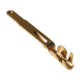 10 pcs - ITT Cannon Male Crimp Circular Connector Contact, Wire Size 22 - 20 AWG