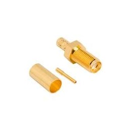 1 pcs : 132197 - RF Connectors / Coaxial Connectors SMA STRAIGHT CRIMP JACK RG-223, 142