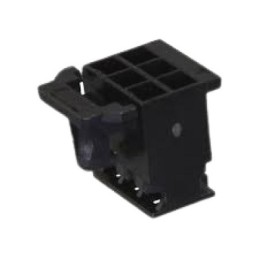 10 pcs - Amphenol ICC Crimp Connector Housing, 2mm Pitch, 6 Way, 2 Row