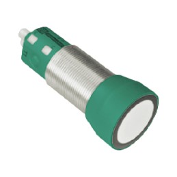 1 pcs - Pepperl + Fuchs Ultrasonic Barrel-Style Proximity Sensor, 200 - 4000 mm Detection, NPN Output, 10 - 30 V