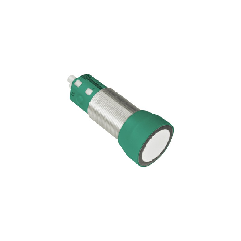 1 pcs - Pepperl + Fuchs Ultrasonic Barrel-Style Proximity Sensor, 200 - 4000 mm Detection, NPN Output, 10 - 30 V