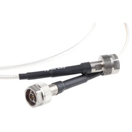 1 pcs - Radiall Male N Type to Male N Type Coaxial Cable, 1.8m, Terminated