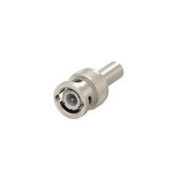 1 pcs : 2476195-1 - RF Connectors / Coaxial Connectors BNC Connector Plug, Male Pin 50 Ohms Free Hanging (In-Line) Crimp