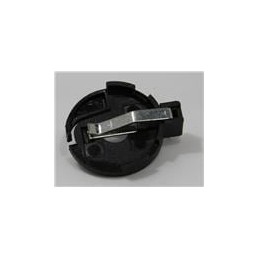 1 pcs : 122-7520-GR - Coin Cell Battery Holders 20MM THRU HOLE BLACK