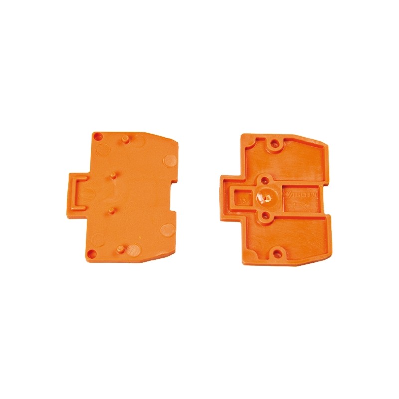 10 pcs - Wago 870 Series End and Intermediate Plate for Use with 870 Series Terminal Blocks