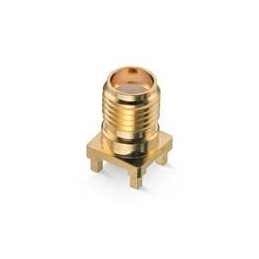 1 pcs : 60312102114506 - RF Connectors / Coaxial Connectors WR-SMA STRAIGHT JACK PCB SMT GRNDING PINS