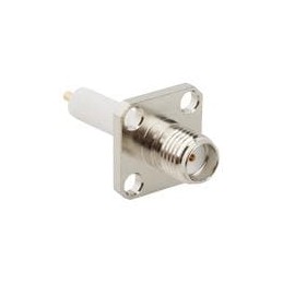 1 pcs : 901-9887-RFX - RF Connectors / Coaxial Connectors 4H FLNG JCK POST Ni