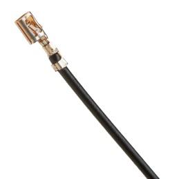 10 pcs - Molex Female Pico-Clasp to Female Pico-Clasp Crimped Wire, 300mm, 28AWG, Black