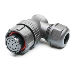 1 pcs - RS PRO Circular Connector, 9 Contacts, Cable Mount, Socket, Female, IP67